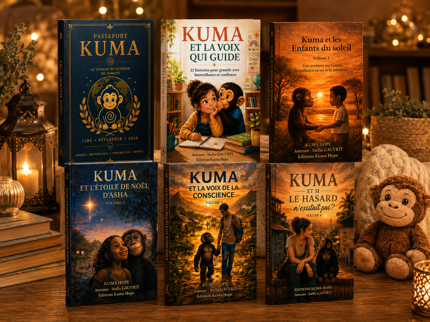 Livre jeunesse Kuma Hope – Kuma et la voix qui guide