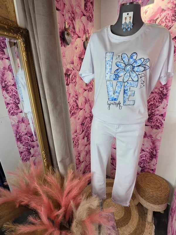 Tee-shirt Belle Taille LOVE