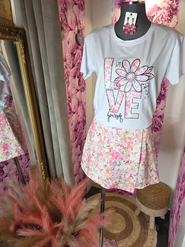 Jupe/Short Fleuri 🌸