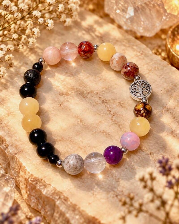 Calluna Mystica – Armband „Lebenskraft & Balance“