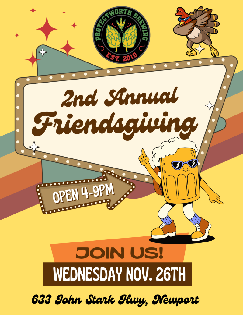 2nd annual Friendsgiving flyer