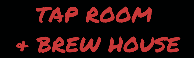 Tap room and brew house banner