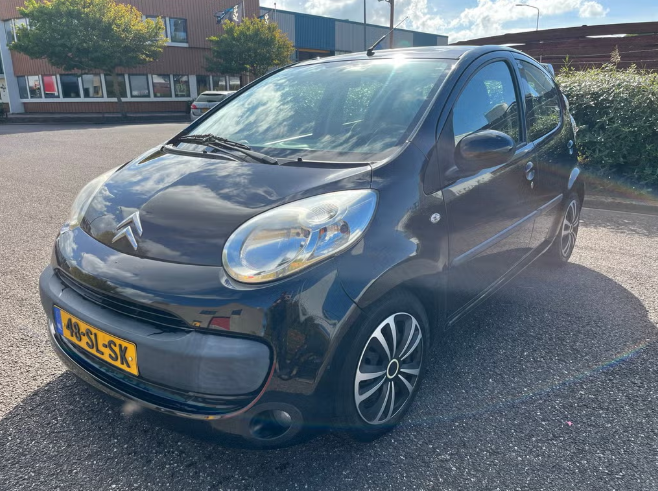 Citroën C1 1.0 5-DRS 2006 Zwart, goed onderhouden