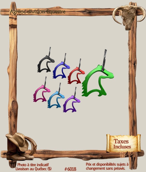 #6018 Porte-clés tête de cheval
