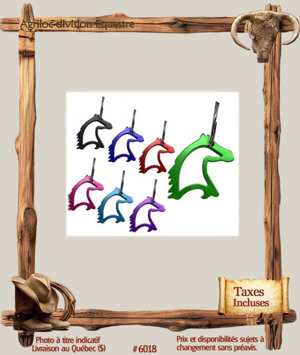 #6018 Porte-clés tête de cheval