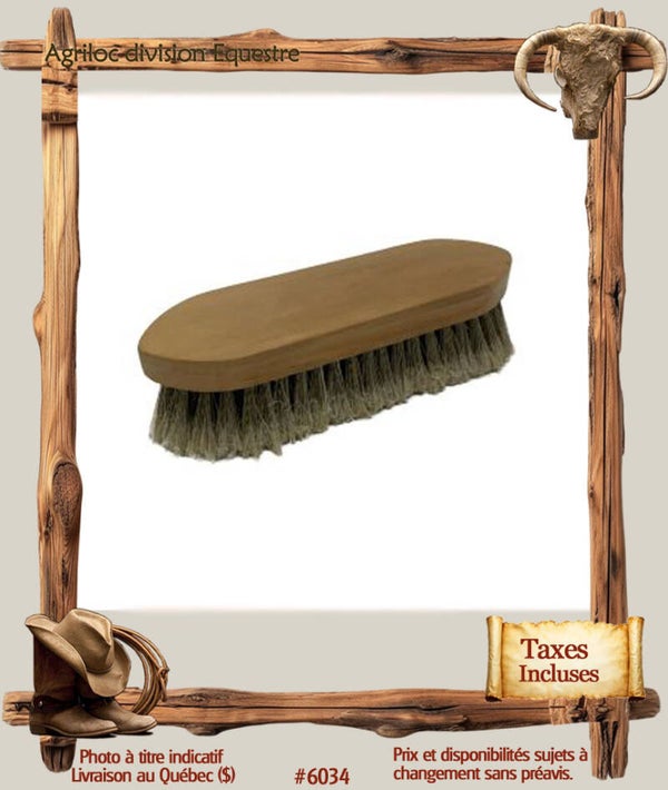 #6034 Brosse de finition à poils doux