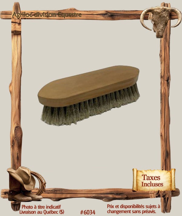 #6034 Brosse de finition à poils doux