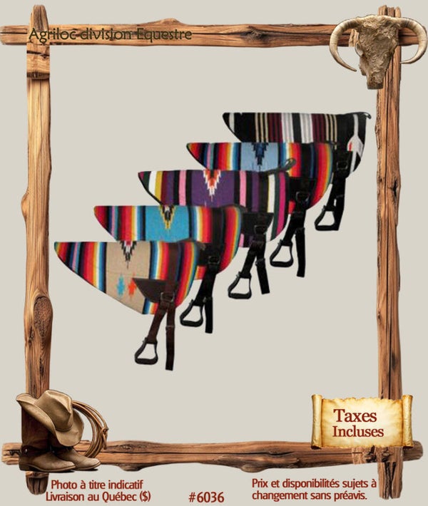 #6036 Tapis de monte à cru - bareback