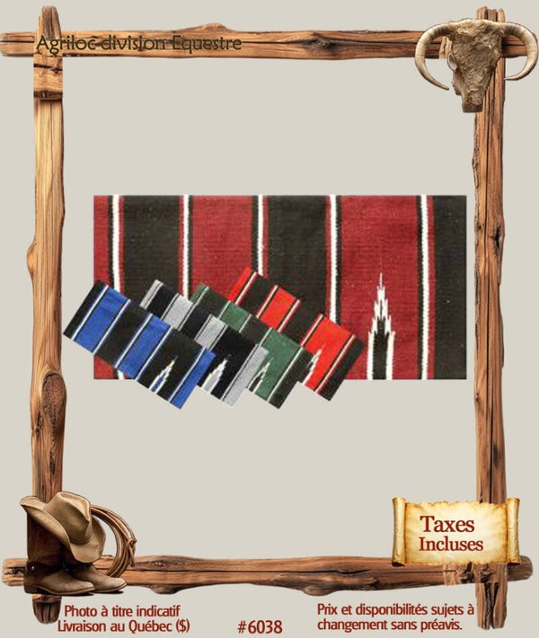 #6038 Couvertures de selle Navajo