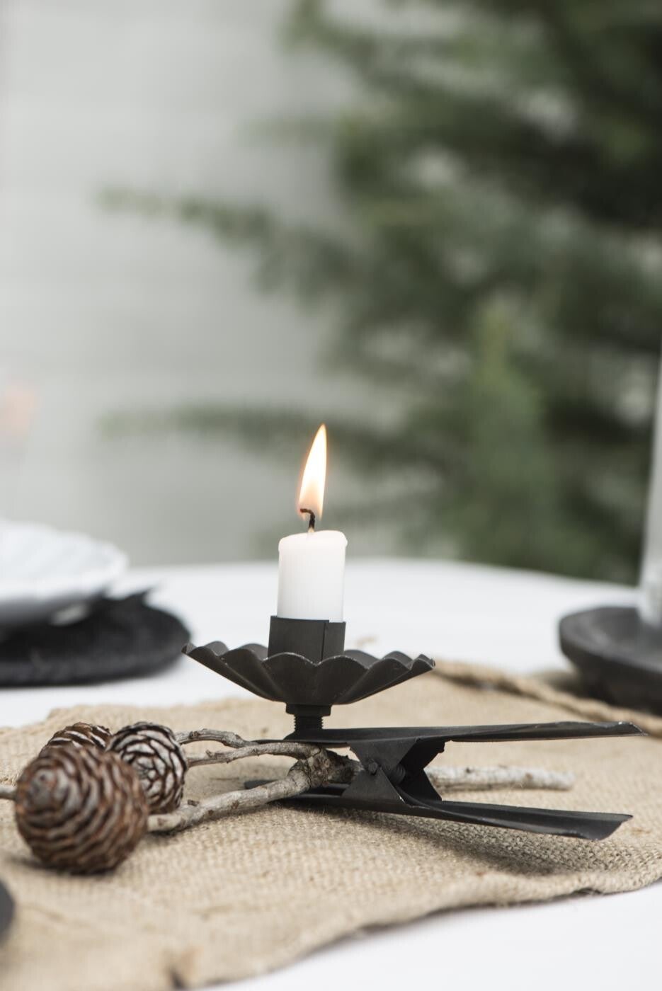 Kaarsenklem - Dinnerkaars -