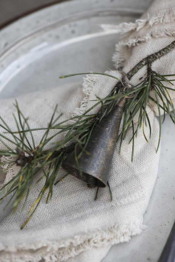 Bel met touw - IB Laursen antique look -