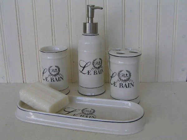 Badkamerset  Le Bain-Paris 4-delig / 60119
