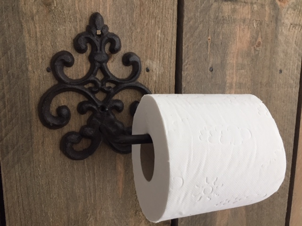 WC-Toiletrolhouder -sierlijke Franse Lelie-