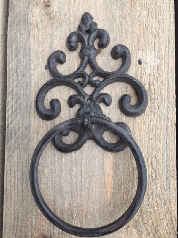 Gastendoekje Houder -sierlijke Franse Lelie-