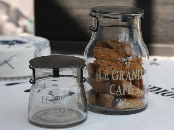 Voorraadpot Glas - Le Grand Cafe -