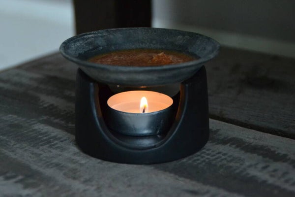 Geurbrander Amberblokjes - Terracotta puur - Landelijk