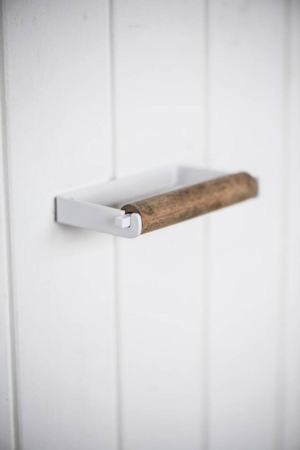 Toiletpapier Houder Puur - wit - landelijk IB Laursen