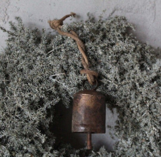 Oude ijzeren Bel - Authentieke - Koebel Geitbel incl. koord