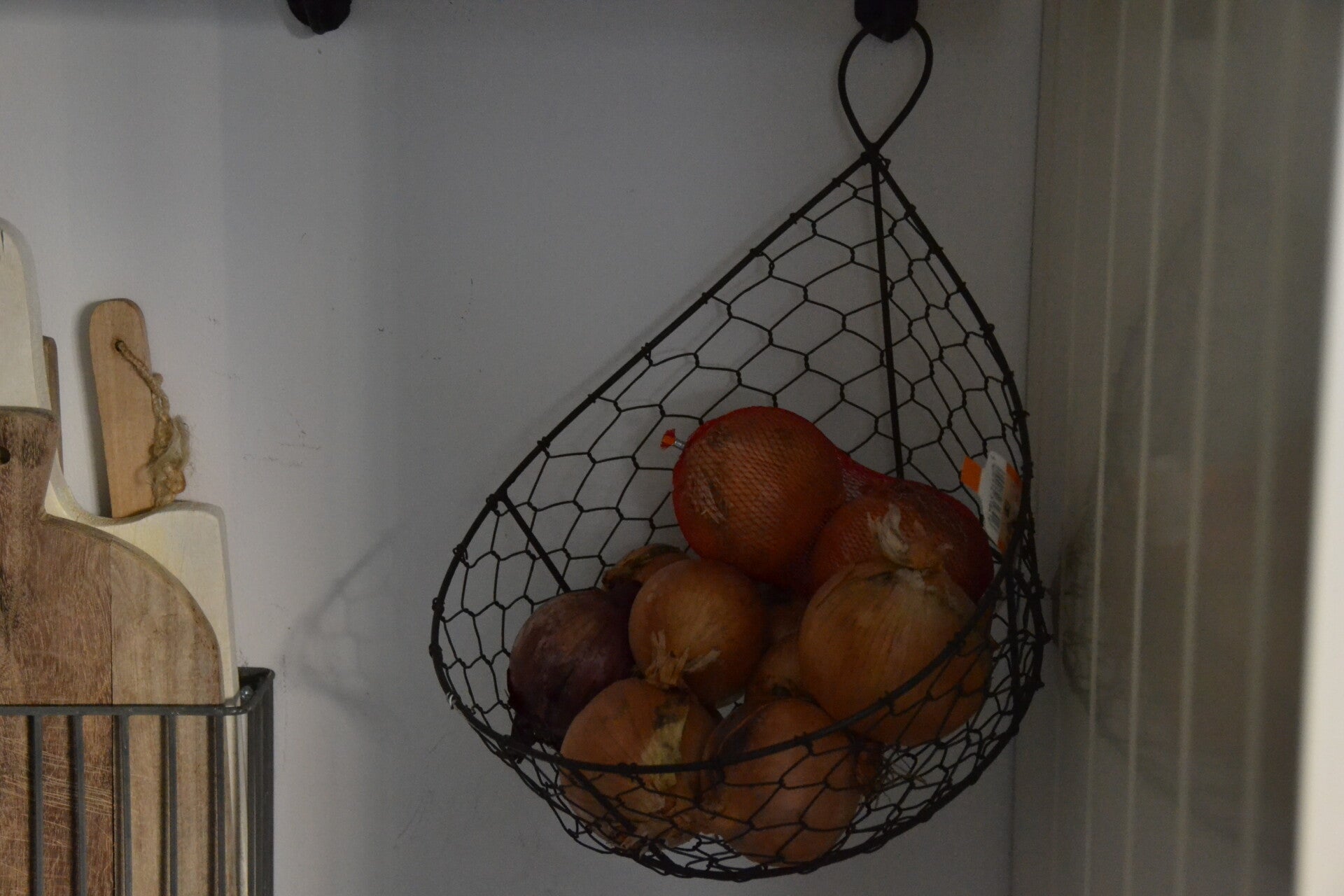 Hang Draadmand - ijzer bruin -