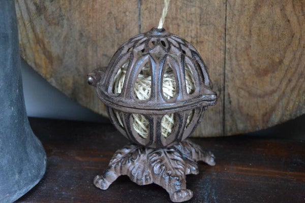 Touwhouder / koordgeleider - Antiek rustiek gietijzer -