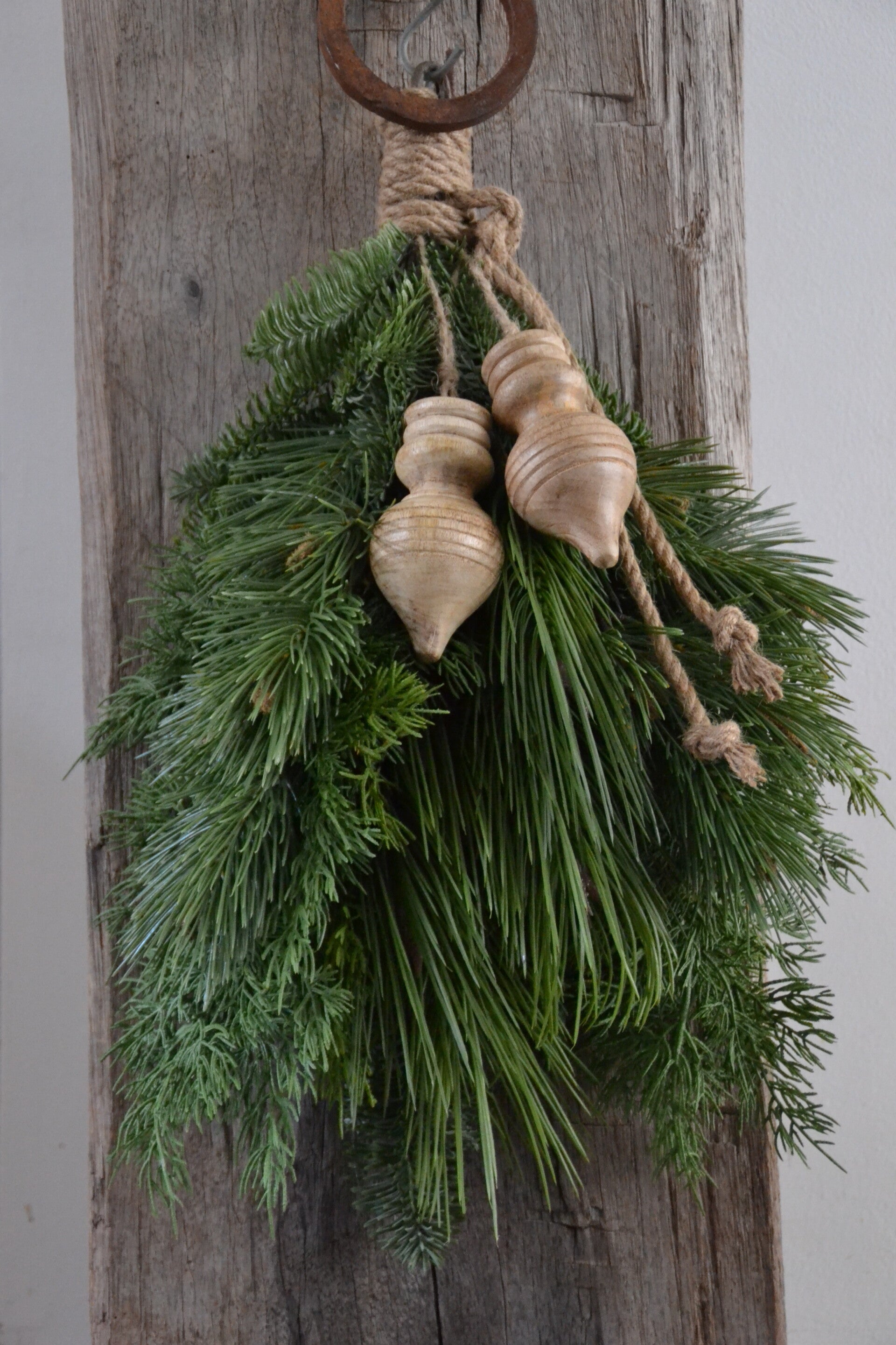 Toef Kerst incl. klossen Nordmann/dennenappels namaak XL