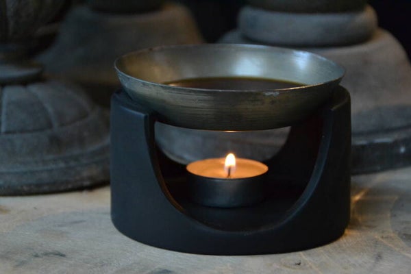 Geurbrander Amberblokjes - Terracota puur - Landelijk