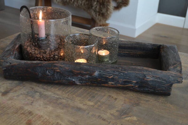 Houten Bak-Trog  -oud robuust uniek-