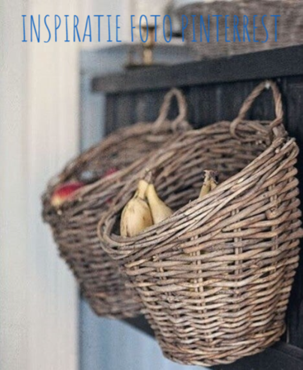 Wand Mand -Rotan/riet-