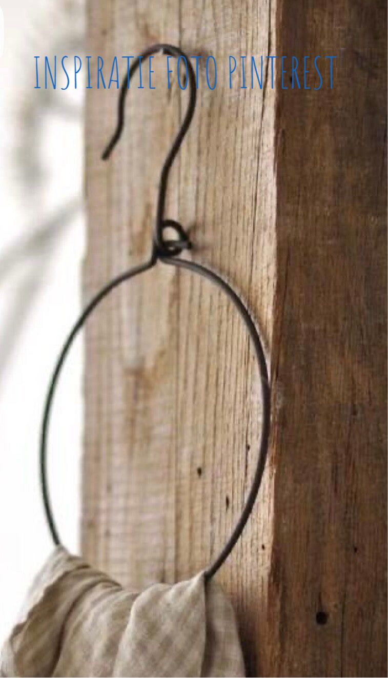 Ringhanger Haak ijzer Gastendoekhanger