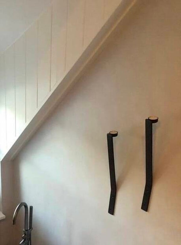 Wandkandelaar -smeedijzer waxinelichtje-