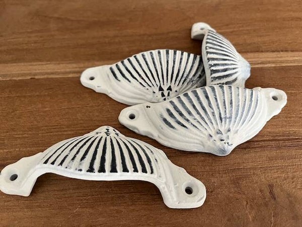 Handgreep Schelp - Kast Handvat -  Gietijzer