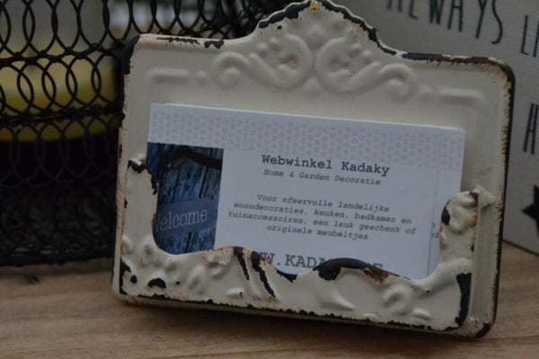 Visitekaartjes Houder - Barok