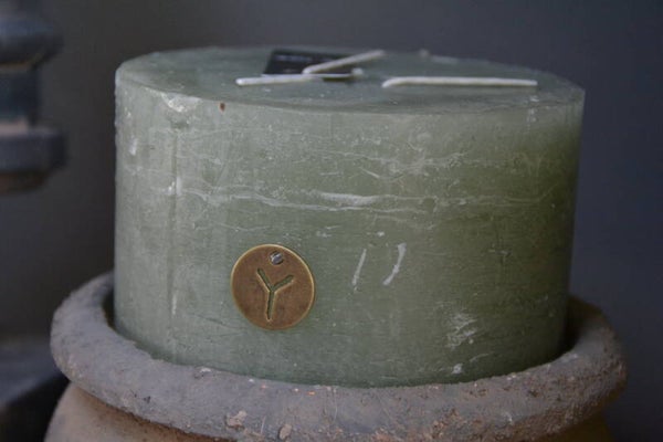 Stompkaars -3-Lont /  Rustic Sage Green Brynxz