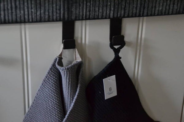 Deur-Kast Haakje - Dubbel Hand Gesmede -