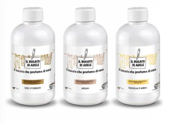 Set/3 Wasparfum Oosters Goud, Argan, Vanille - Il Bucato Di Adele -