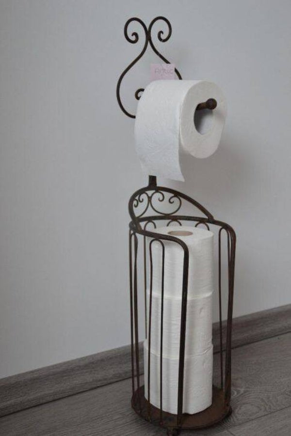 Staander Wc-Rolhouder + Reserve Landelijk