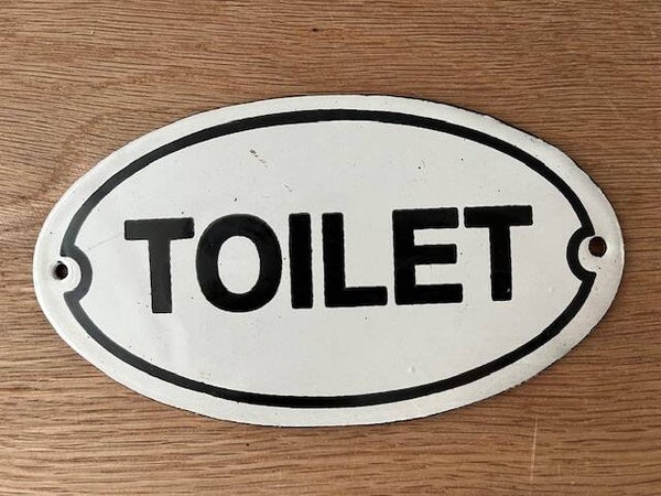 Deurbordje - Toilet -