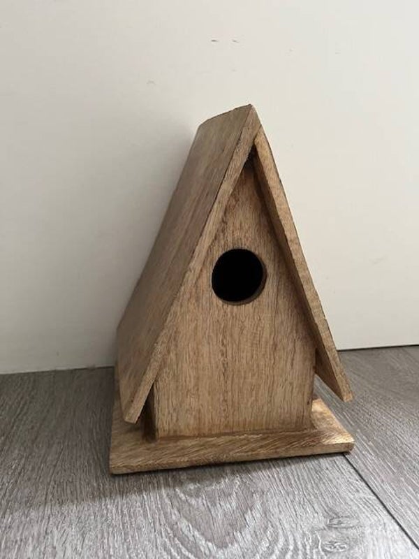 Vogelhuisje massief Hout Landelijk