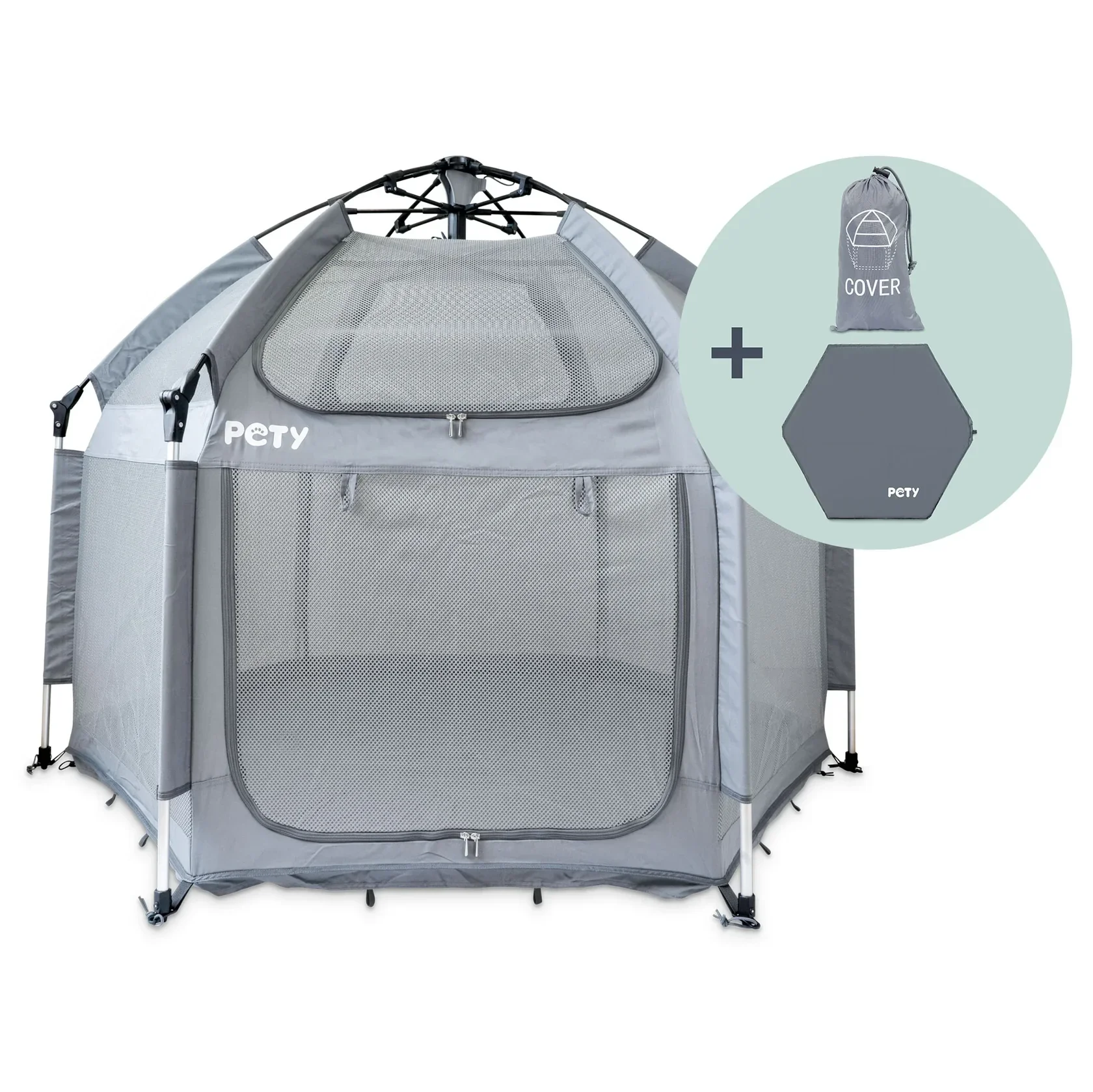 PETY Laufstall groß