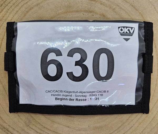Armhalterung für Startnummer