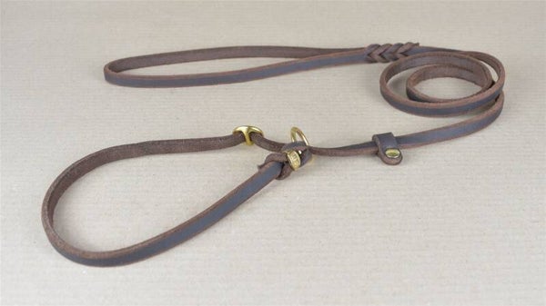 Moxonleine Leder 10mm braun