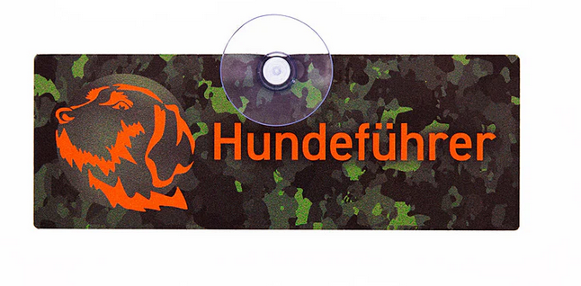 Saugnapfschilder Hundeführer/Hundeführerin