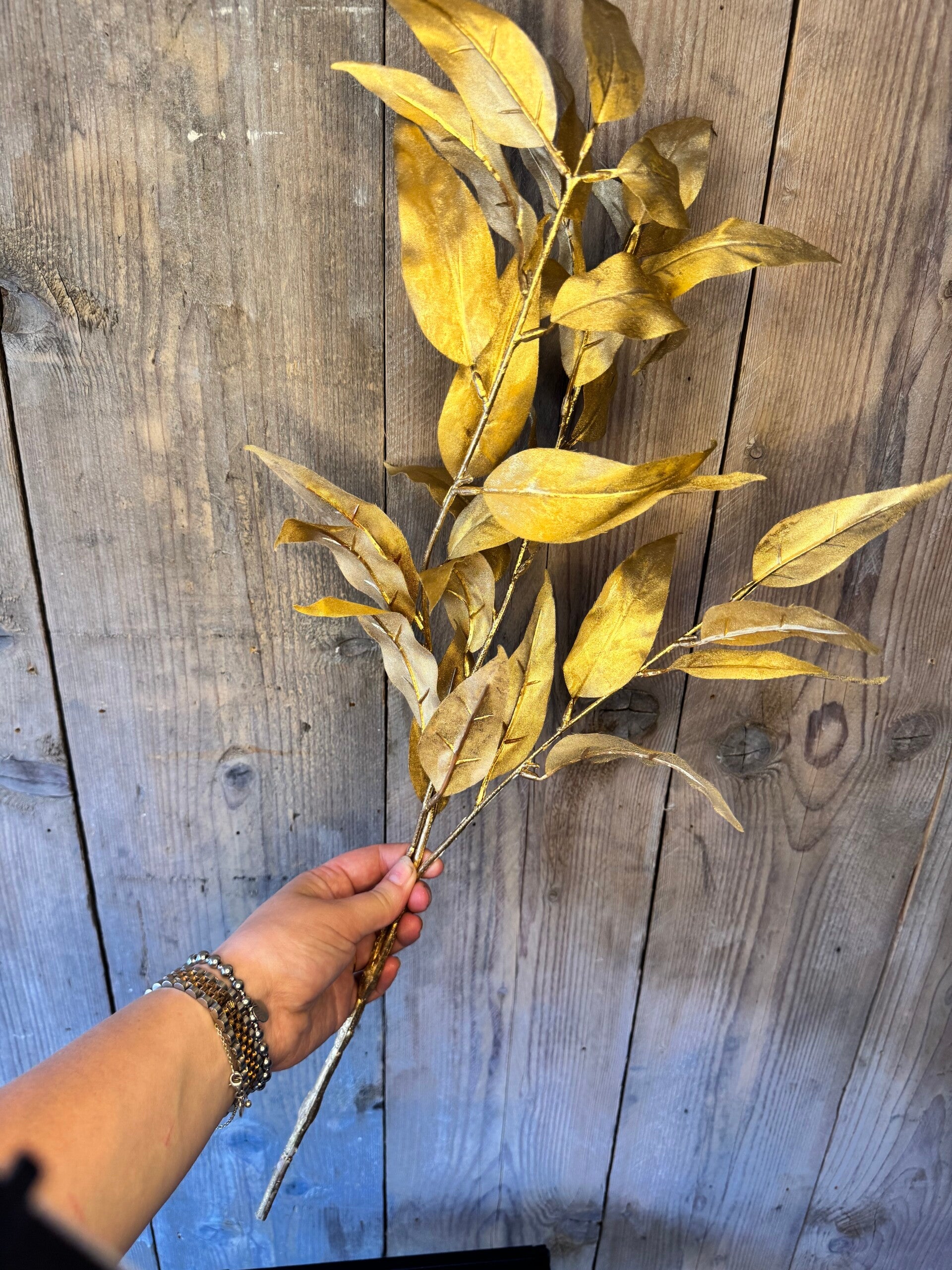 ZIJDEN BLOEMEN  |  GOLD M