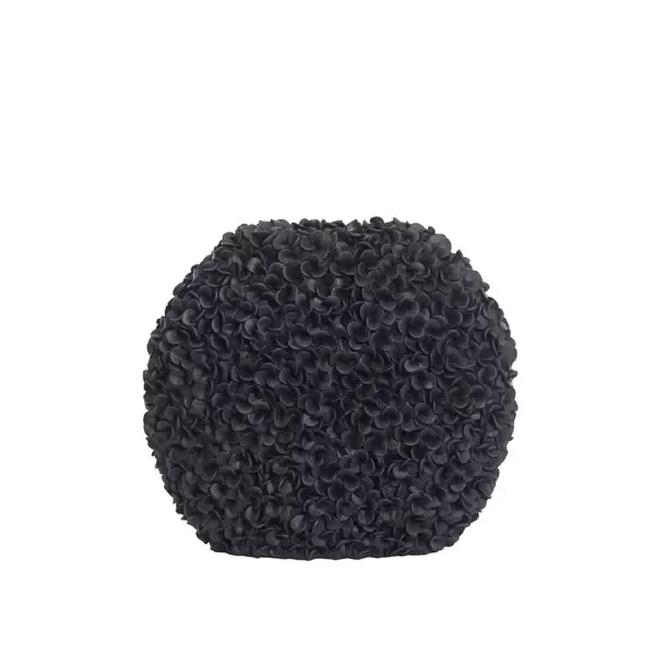 Zwarte Bloemenvaas Ovaal – Light & Living