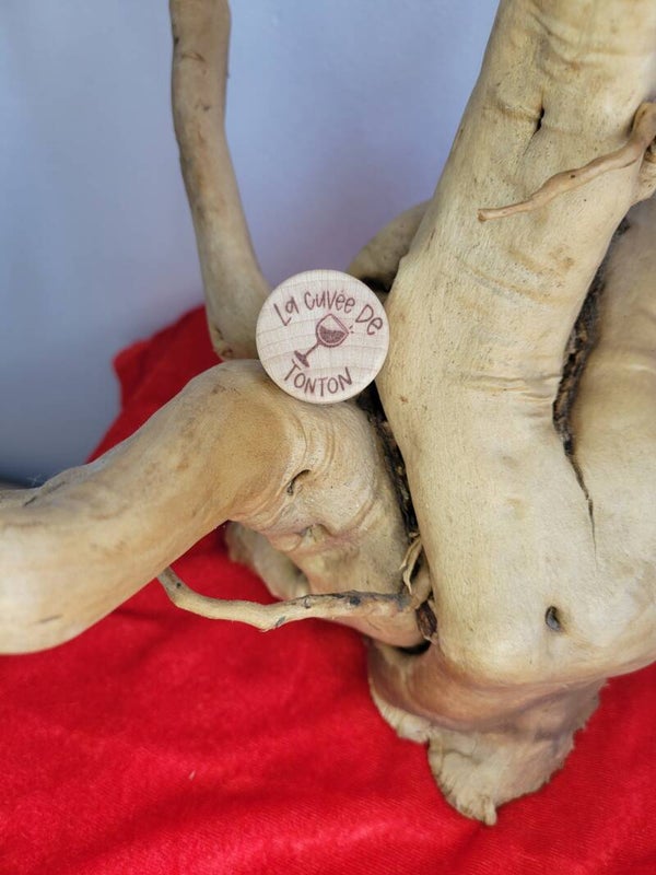 Cadeau Personnalisé pour Tonton : Bouchon Liège & Hêtre