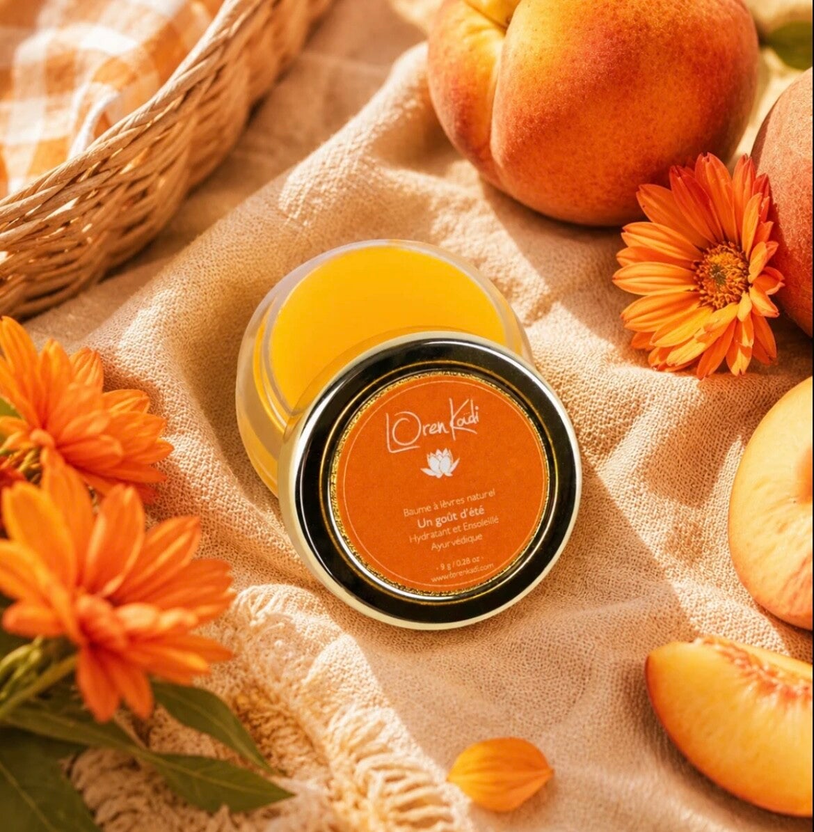 Baume à lèvres naturel - Goût d’été