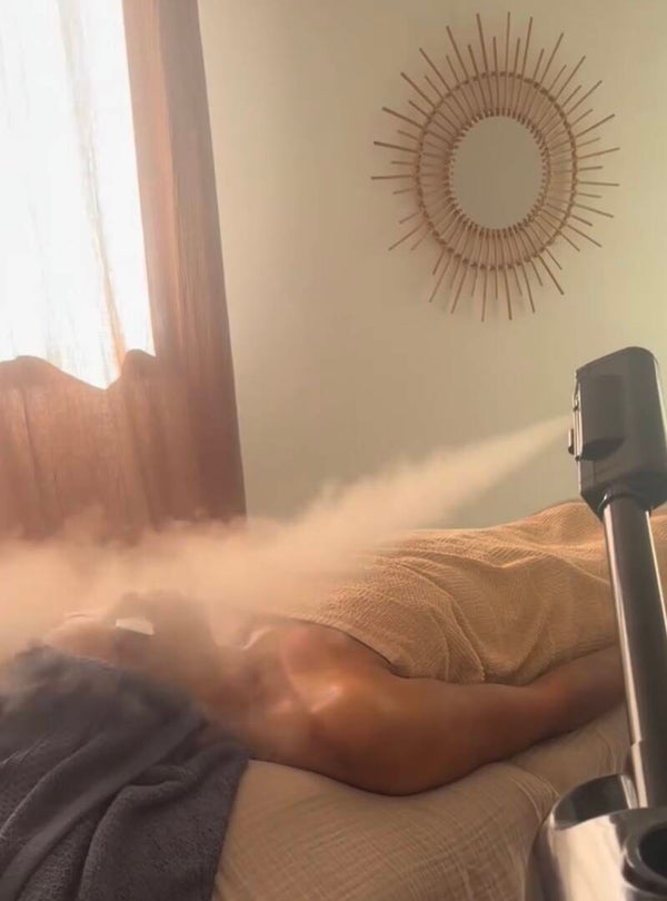 Soin vapo visage 45’
