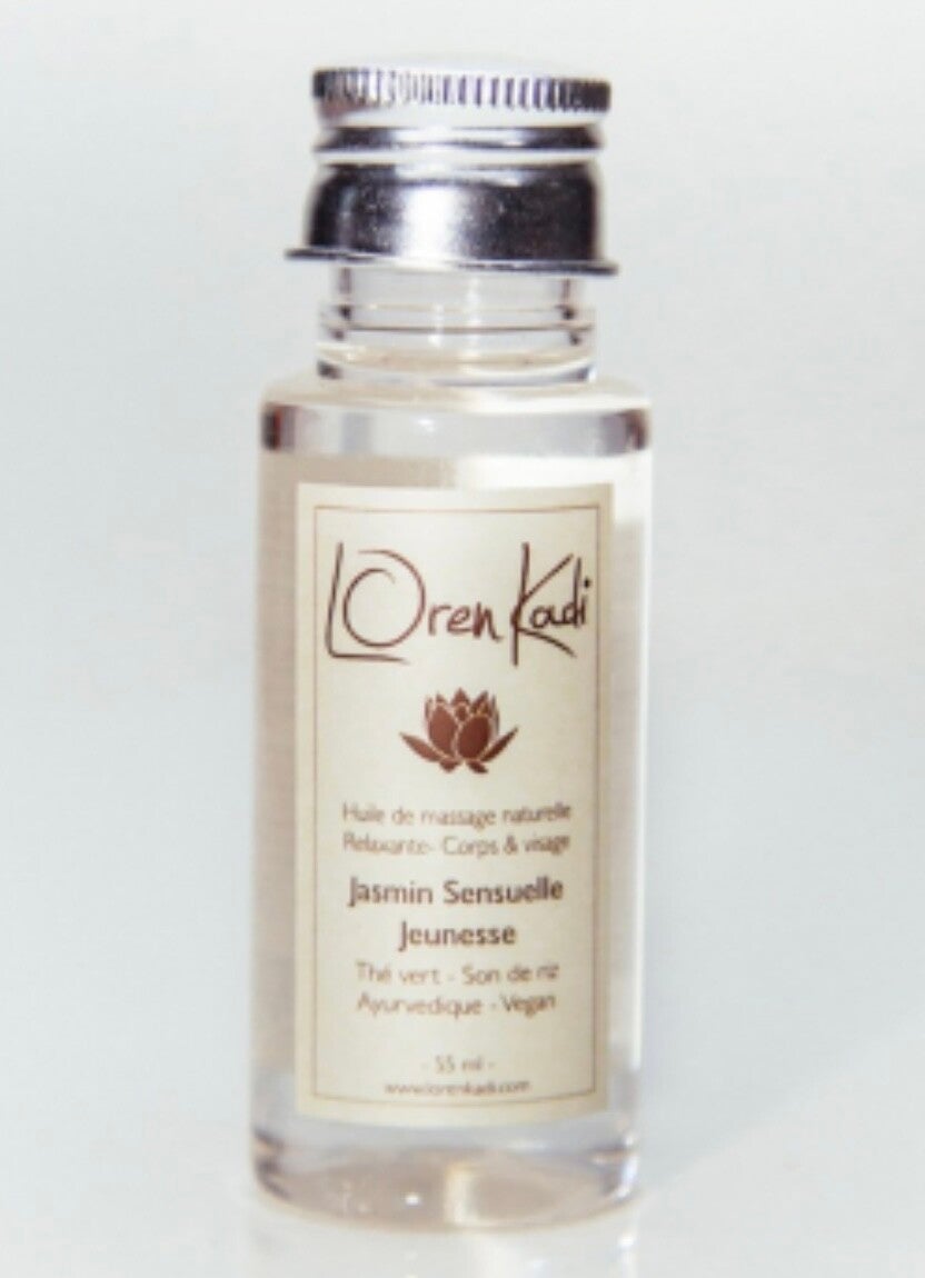 Huile de massage « Thé vert & Jasmin » 55ml