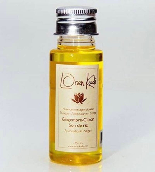Huile de massage « Gingembre & Citron » 55ml
