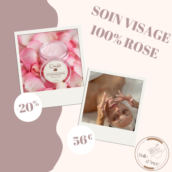Soin visage 100% rose